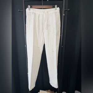Zara Men's White Sweatpants